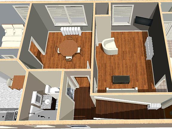 Plan of the apartment