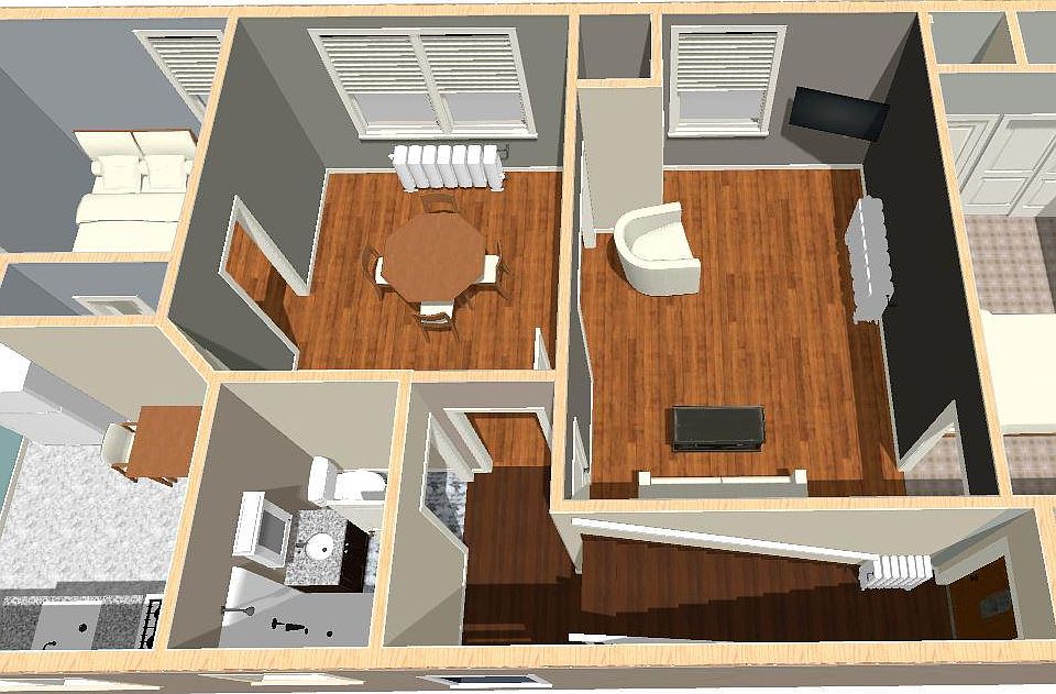 Plan of the apartment