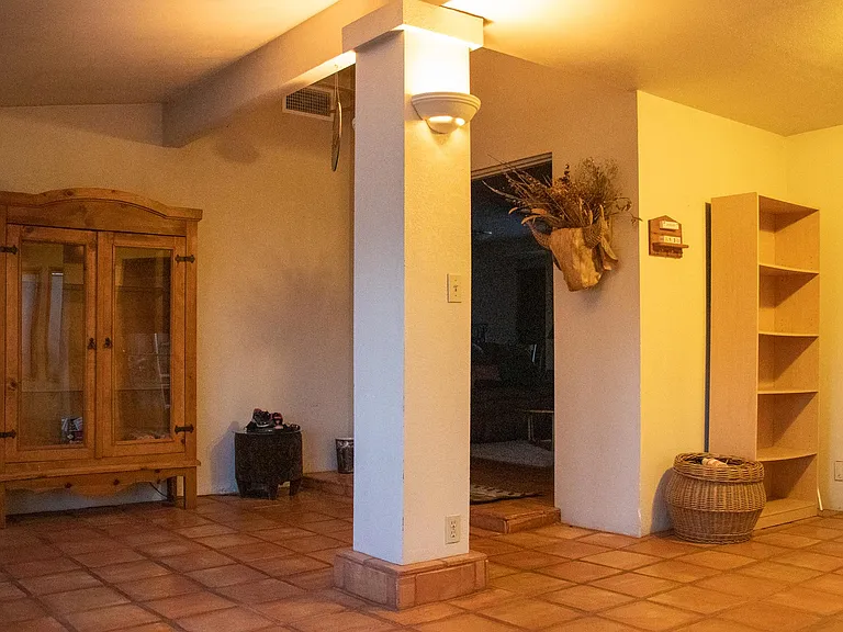 Sunroom and entry