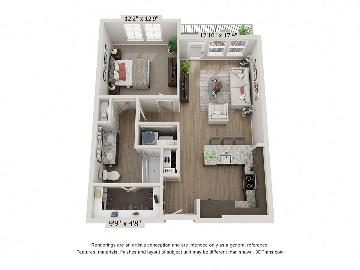 Floor plan A3 - Cobalt
