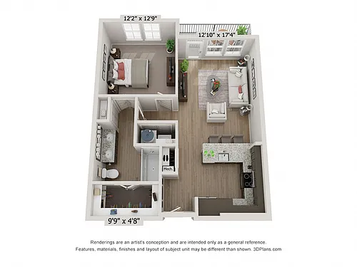 Floor plan A3 - Cobalt