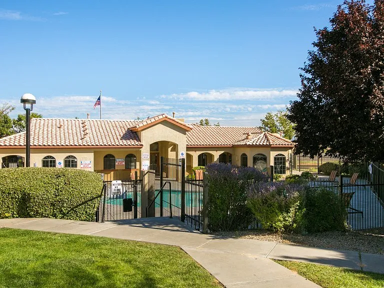 Front gate to our pool deck