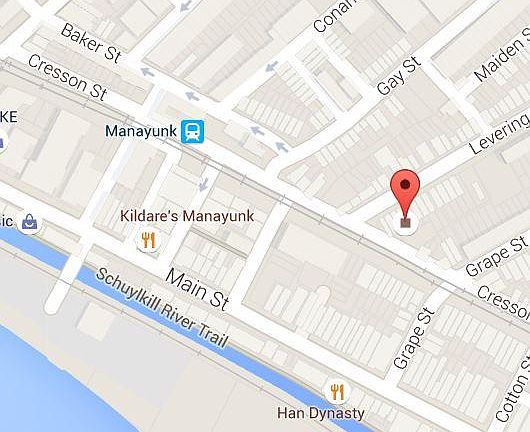 Less than 100 yards to Septa station