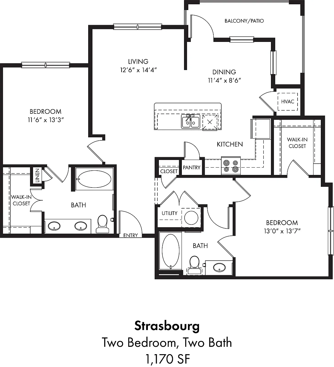 Floor plan B2