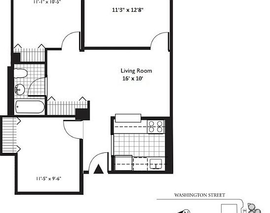 2nd image of 1 West St APT 3404