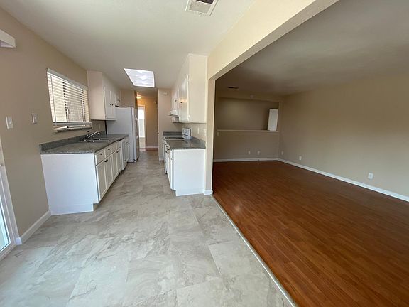 Kitchen and living room