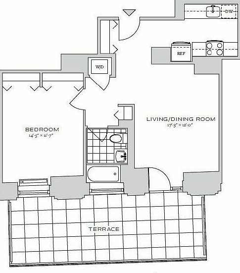 2nd image of 70 Pine St #1402