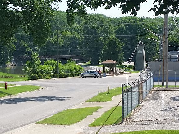 Front porch river view