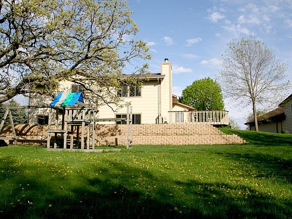 Back view of the house