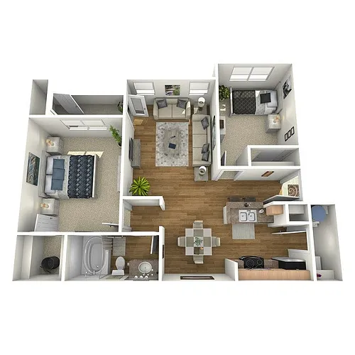 Floor plan B1R