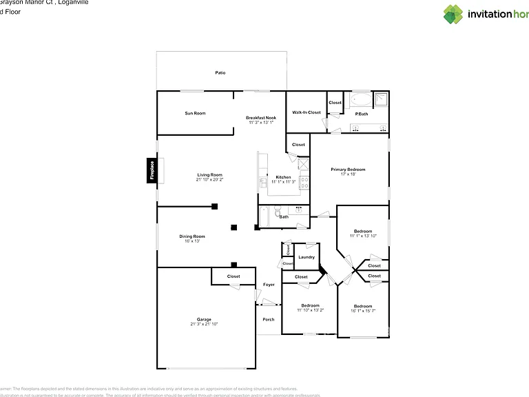 3440 Grayson Manor Ct — Photo 2