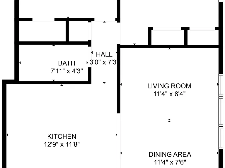 Dimensions are estimates