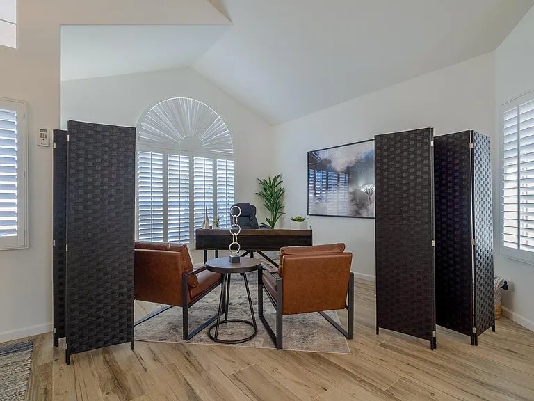 Designated work space +super fast WiFi throughout