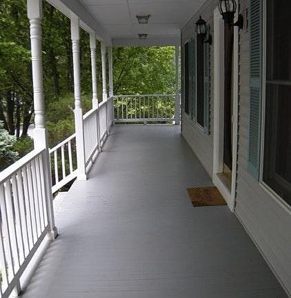 Wrap around front porch