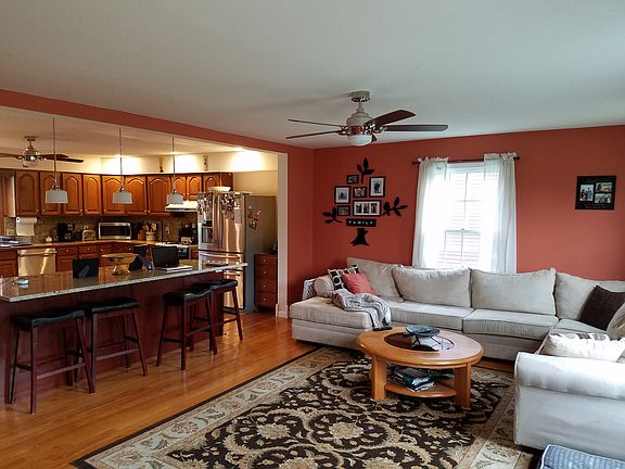 Family Room Open to Kitchen