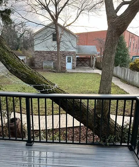 2 car garage and carport at the back of the yard (access to garage is from Crabbs Lane)