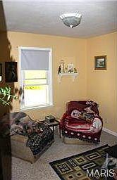 Bedroom 3 faces backyard.