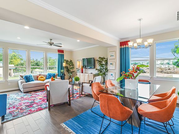 Open and airy floorplan