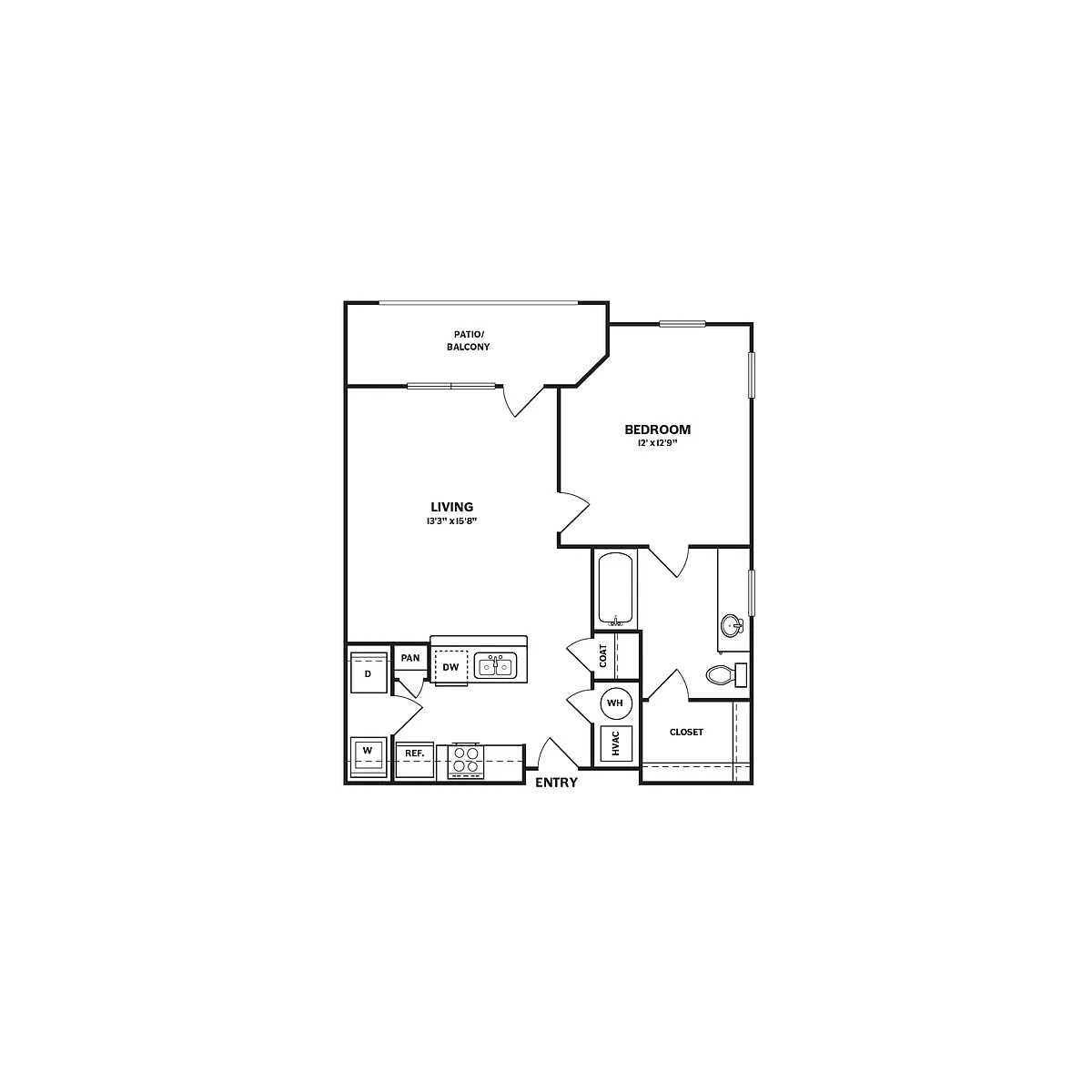 Floor plan A2G