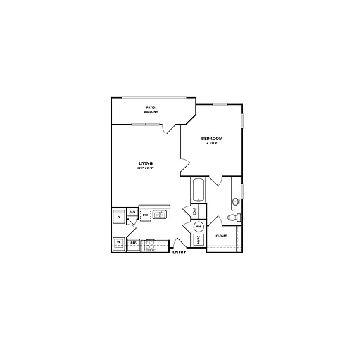 Floor plan A2G