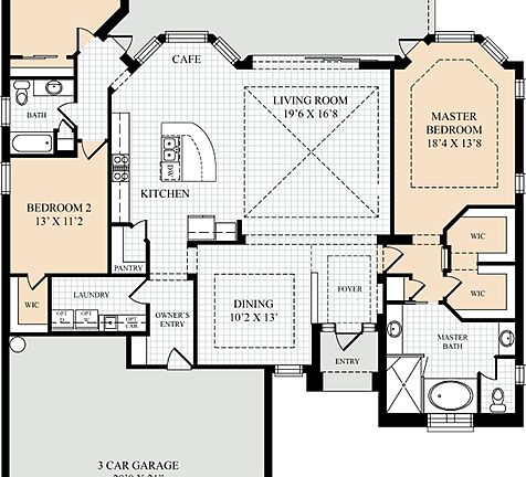 The Bellisimo Floor Plan