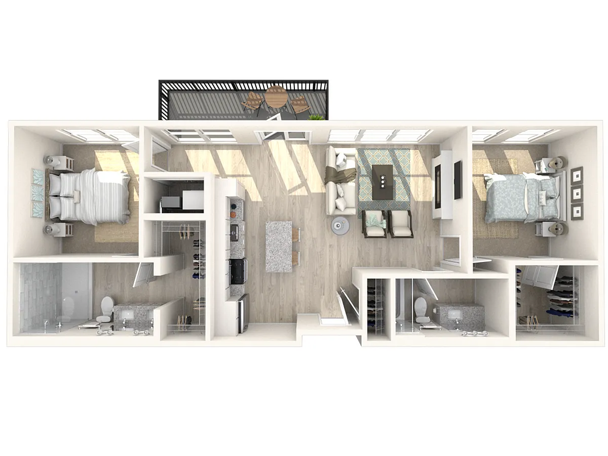 Floor plan B2