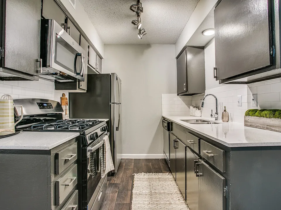 Kitchen in the B1 Two-Bedroom Floor Plan