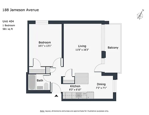 Floor plan 50010A-404