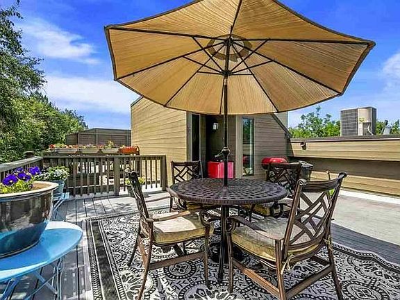 Rooftop patio