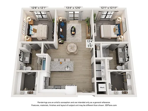 Floor plan B2