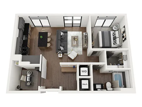 Floor plan A14