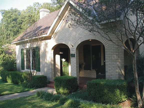 Porch and entry door