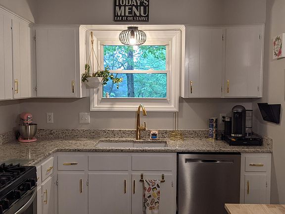 Charming wooded views from every window