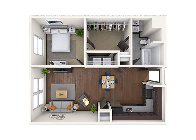 Floor plan King