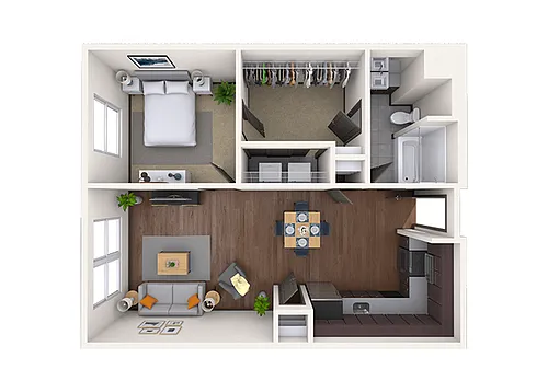 Floor plan King