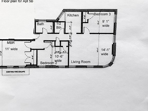 2nd image of 21 E 118th St APT 5B
