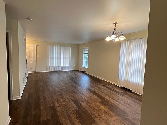 Large open floor plan on first floor.