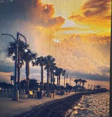 Sunset on the New Orleans Lakefront