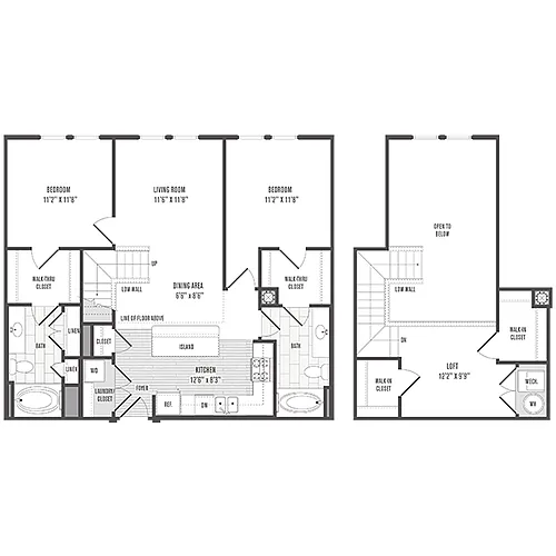 Floor plan B7 Loft