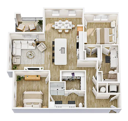 Floor plan B2F