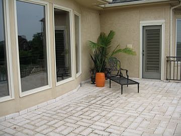 Marble terrace