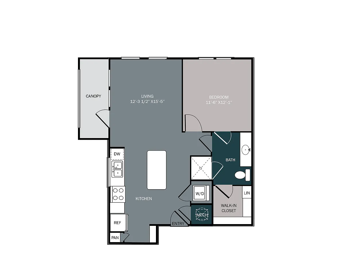 Floor plan A1B
