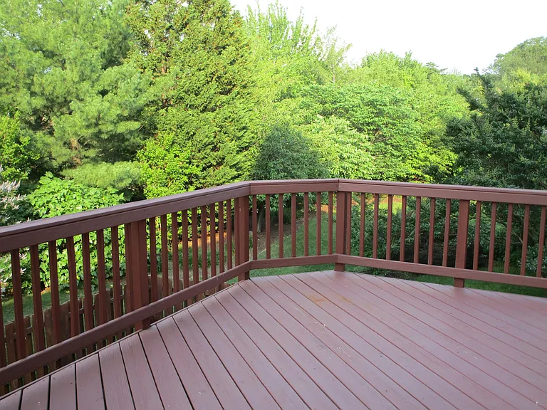 Deck on Main Level from Kitchen