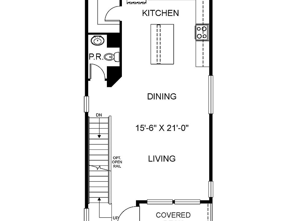 Residence One Plan, Berkeley Homes at Baseline, Broomfield, CO 80023