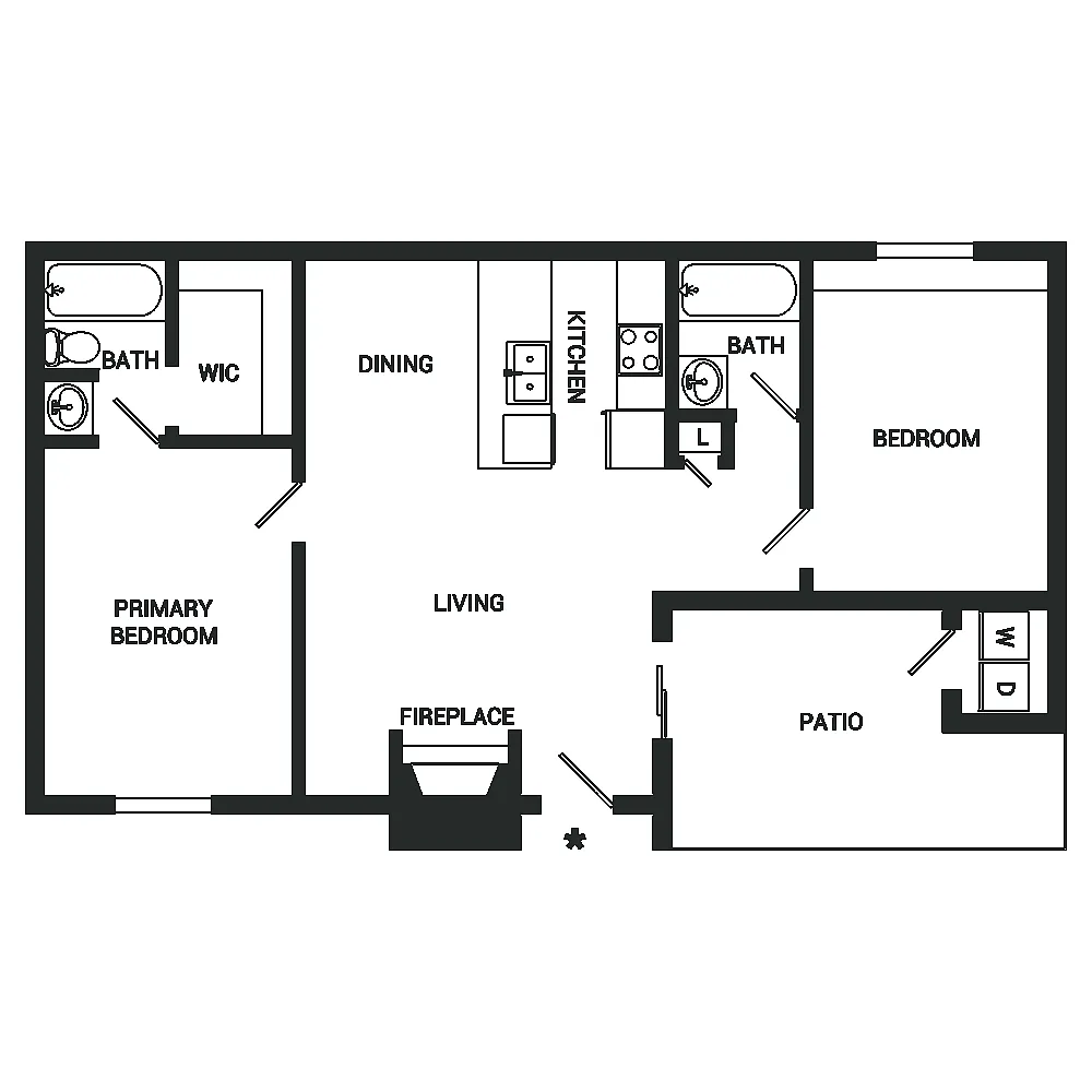 Floor plan Shiner
