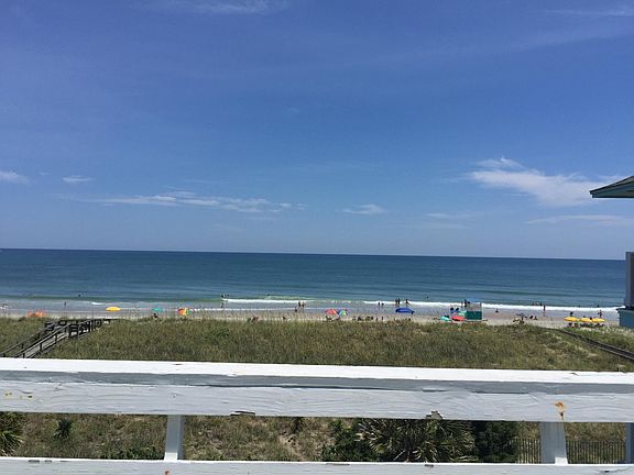 Ocean front balcony