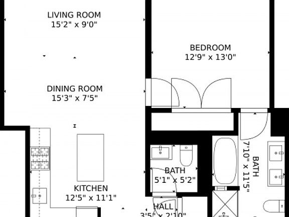 2nd image of 1 Dutch St #10F1