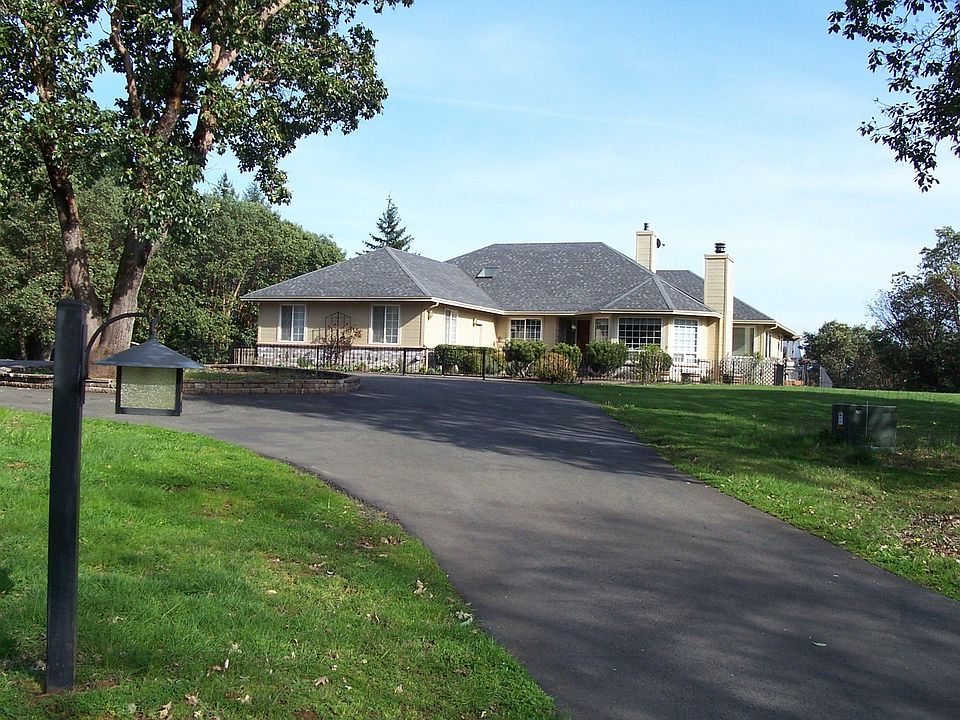 front view driveway