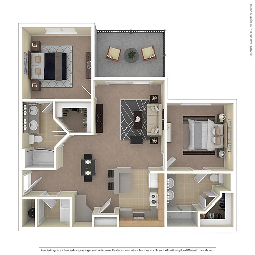 Floor plan Oak Patio