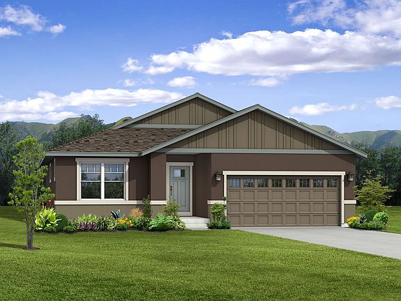 Craftsman Exterior Photo representing home to be built and may demonstrate optional features